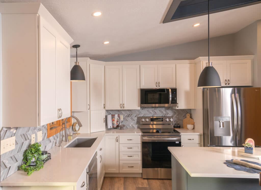 A kitchen project by Young's Design & Remodel in Sioux Falls, SD.